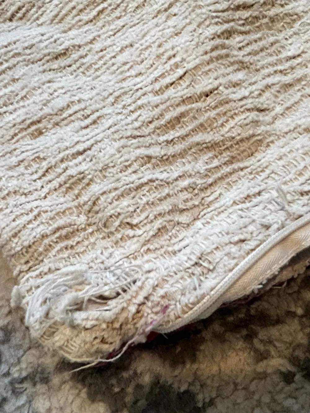 Anthropologie All Roads 18x18 Textured Throw Pillow. 🌺With 🌺flaws🌺